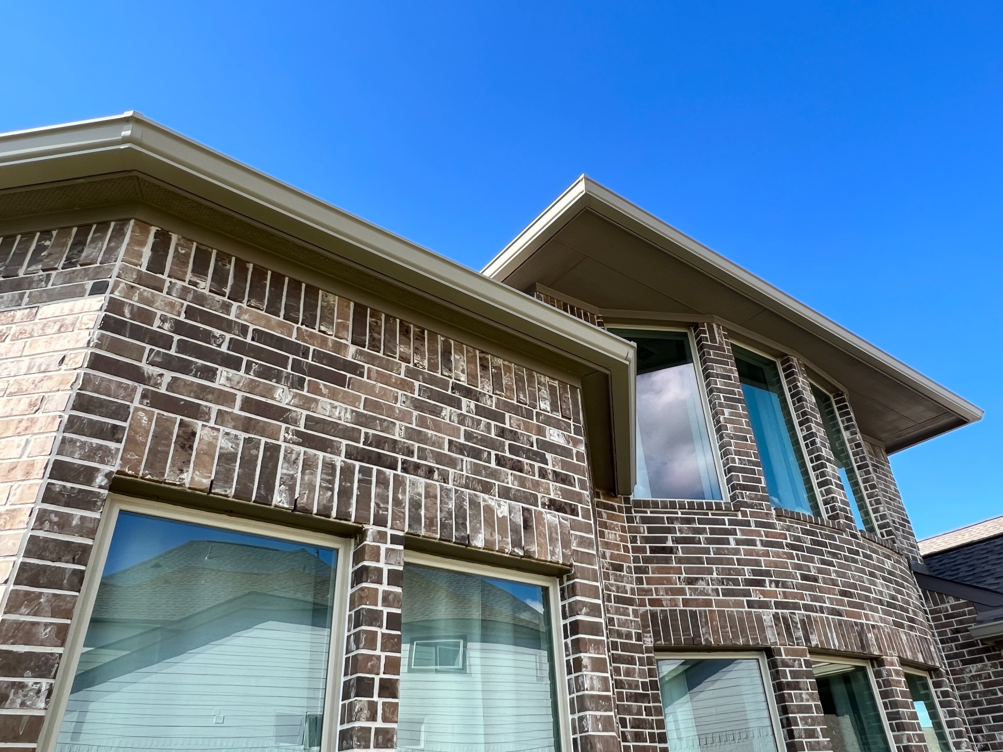 Seamless gutters installed by Garvin Exteriors